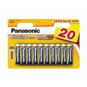 Baterii Alkaline Panasonic EVERYDAY Power AA Blister20 LR6REE/20B magazin computere md 
